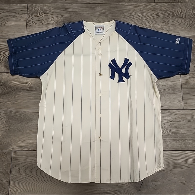 Men's New York Yankees #7 Mickey Mantle Pinstriped  Stitched Baseball Jersey