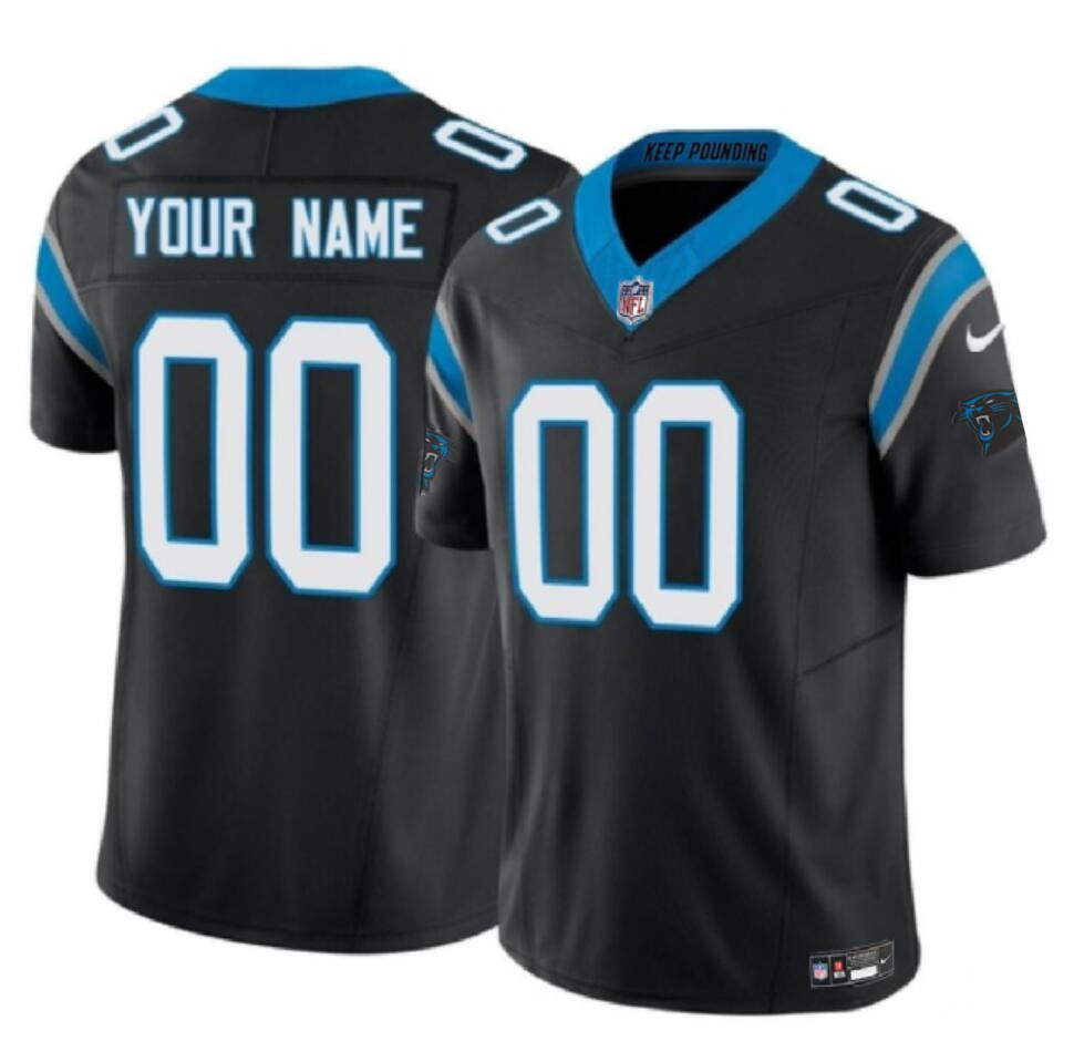 Men's Carolina Panthers Customized 2023 F.U.S.E. Vapor Untouchable Limited Stitched Football Jersey