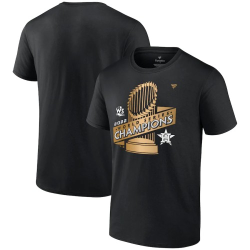 Men's Houston Astros Black 2022 World Series Champions Parade T-Shirt