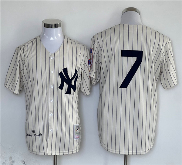 Men's Chicago White Sox #7 Tim Anderson Cream Cool Base Stitched Jersey
