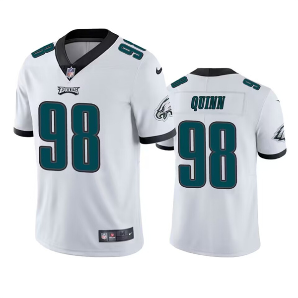 Men's Philadelphia Eagles #98 Robert Quinn White Vapor Untouchable Limited Stitched Jersey