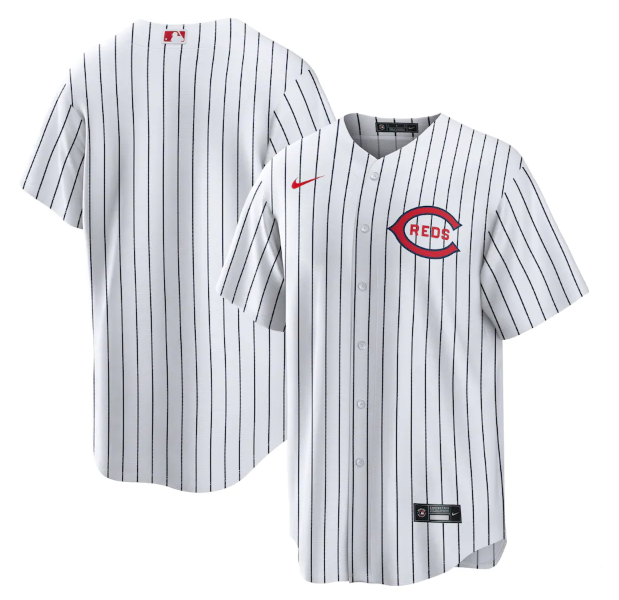 Men's Cincinnati Reds Blank 2022 White Field Of Dreams Stitched Baseball Jersey
