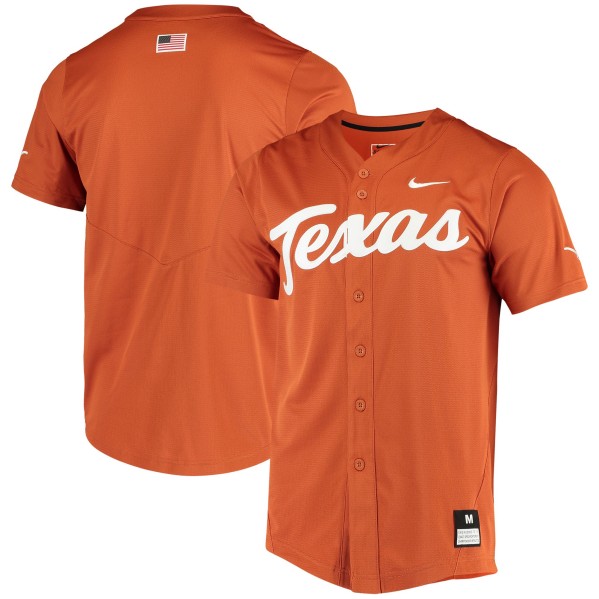 Men's Texas Longhorns Custom Orange Stitched Jersey Men's Texas Longhorns Custom Orange Stitched Jersey