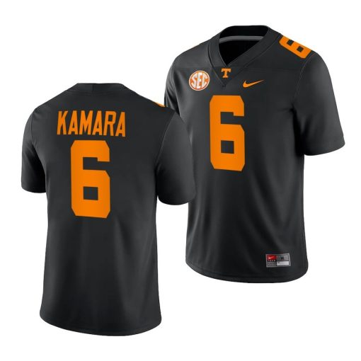 Youth Tennessee Volunteers ACTIVE PLAYER Custom Black Stitched Baseball Jersey