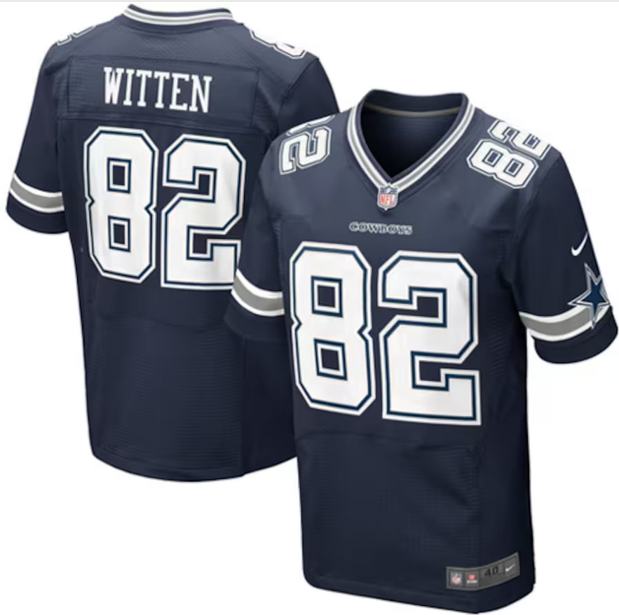 Men’s Dallas Cowboys #82 Jason Witten Navy Vapor Untouchable Limited Stitched Jersey