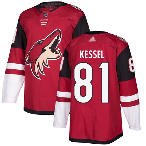 Adidas Coyotes #81 Phil Kessel Maroon Home Authentic Stitched NHL Jersey