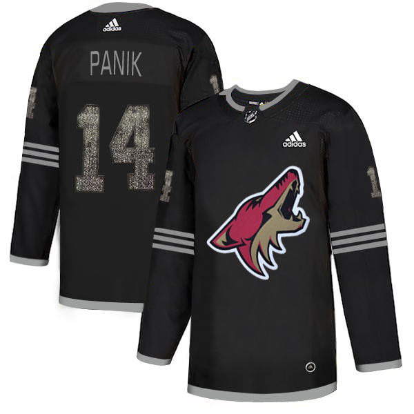 Adidas Coyotes #14 Richard Panik Black Authentic Classic Stitched NHL Jersey