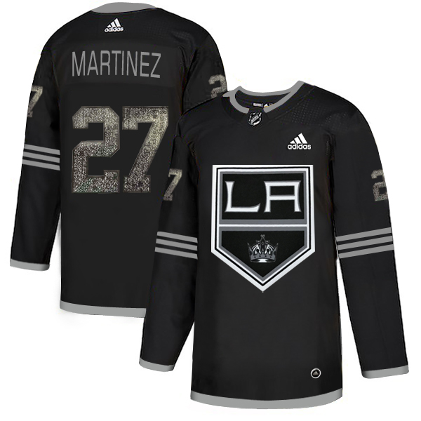 Adidas Kings #27 Alec Martinez Black Authentic Classic Stitched NHL Jersey