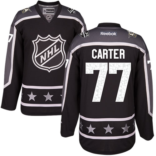 Kings #77 Jeff Carter Black 2017 All-Star Pacific Division Stitched NHL Jersey