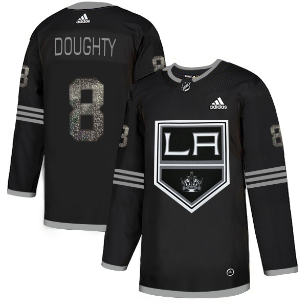 Adidas Kings #8 Drew Doughty Black Authentic Classic Stitched NHL Jersey