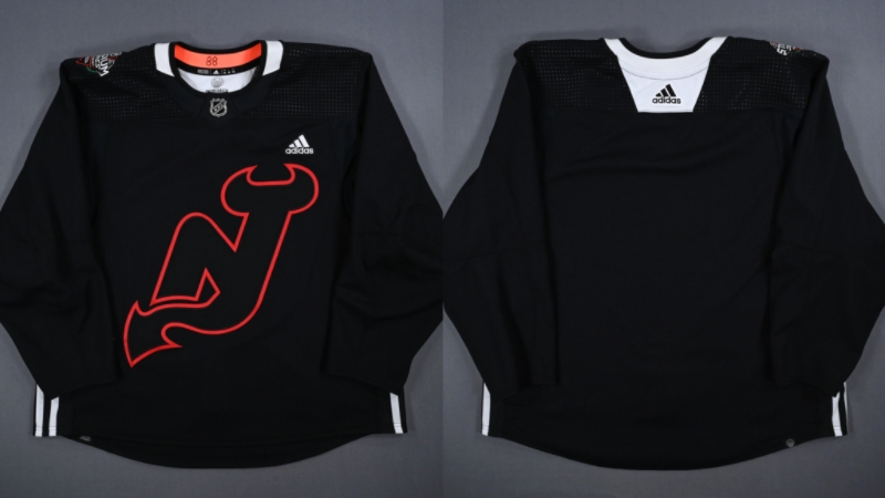 Adidas Devils Black 2024 Stadium Series Stitched NHL Jersey
