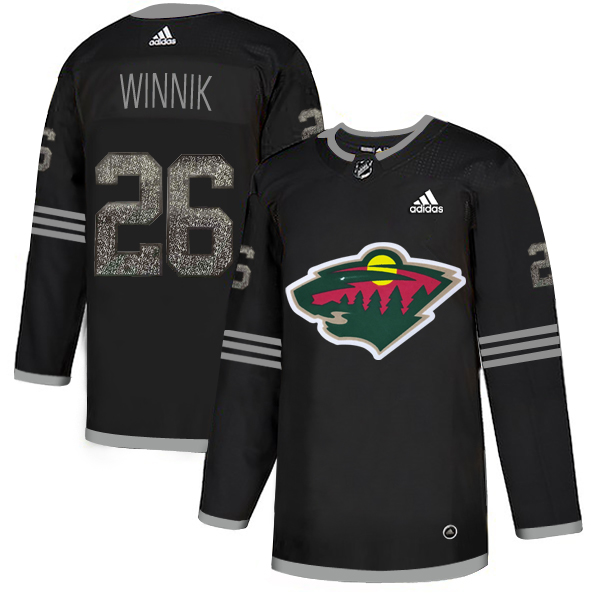 Adidas Wild #26 Daniel Winnik Black Authentic Classic Stitched NHL Jersey