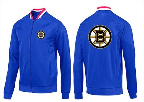 NHL Boston Bruins Zip Jackets Blue-1