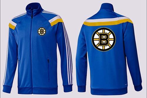 NHL Boston Bruins Zip Jackets Blue-3