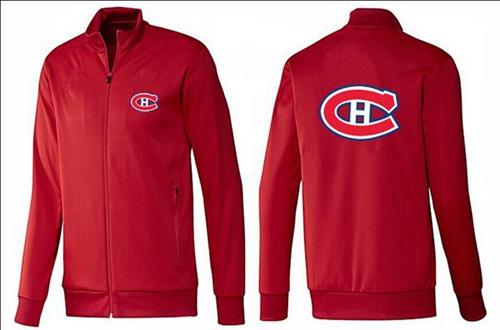 NHL Montreal Canadiens Zip Jackets Red