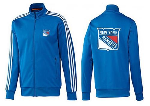 NHL New York Rangers Zip Jackets Blue-3