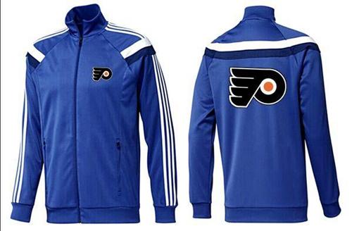 NHL Philadelphia Flyers Zip Jackets Blue-3