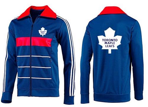 NHL Toronto Maple Leafs Zip Jackets Blue-4