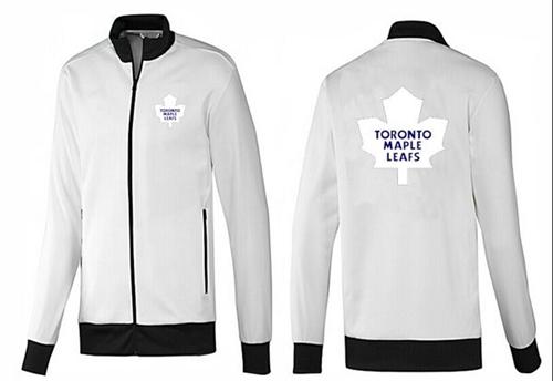 NHL Toronto Maple Leafs Zip Jackets White-1