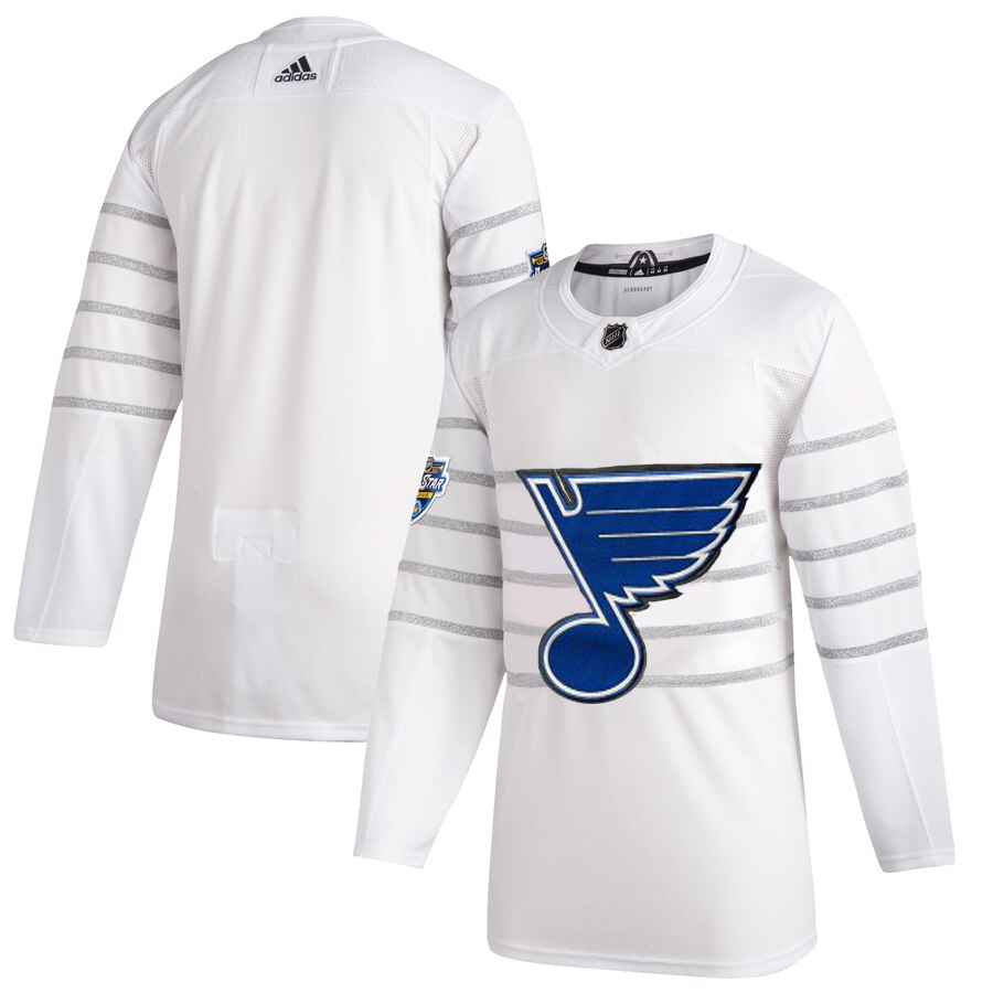 Men's St. Louis Blues Adidas White 2020 NHL All-Star Game Authentic Jersey