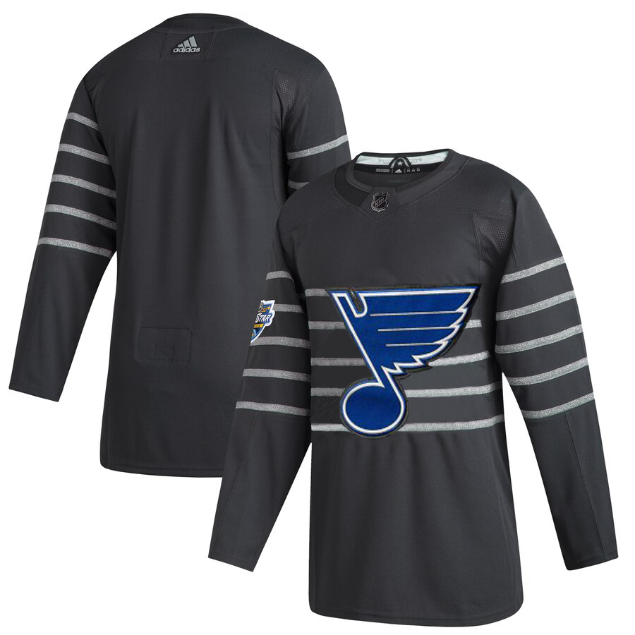 Men's St. Louis Blues Adidas Gray 2020 NHL All-Star Game Authentic Jersey
