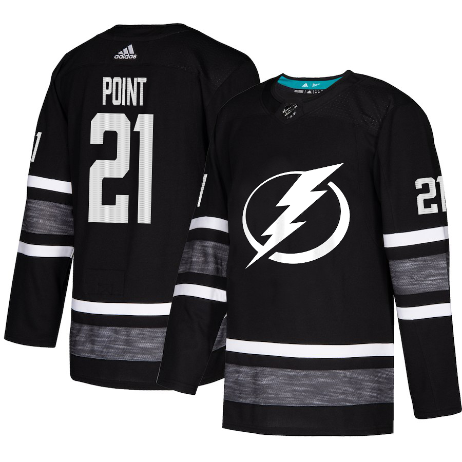 Adidas Lightning #21 Brayden Point Black 2019 All-Star Game Parley Authentic Stitched NHL Jersey