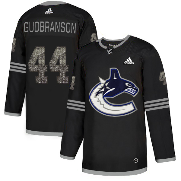 Adidas Canucks #44 Erik Gudbranson Black Authentic Classic Stitched NHL Jersey