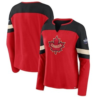 Women's Toronto Maple Leafs Red 2025 4 Nations Face-Off Jersey Women's Toronto Maple Leafs Red 2025 4 Nations Face-Off Jersey