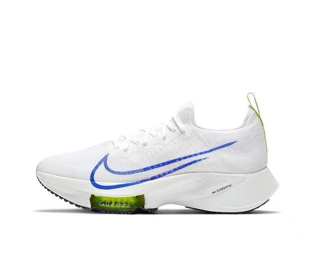 Women's Air Zoom Tempo White/Blue Shoes 003