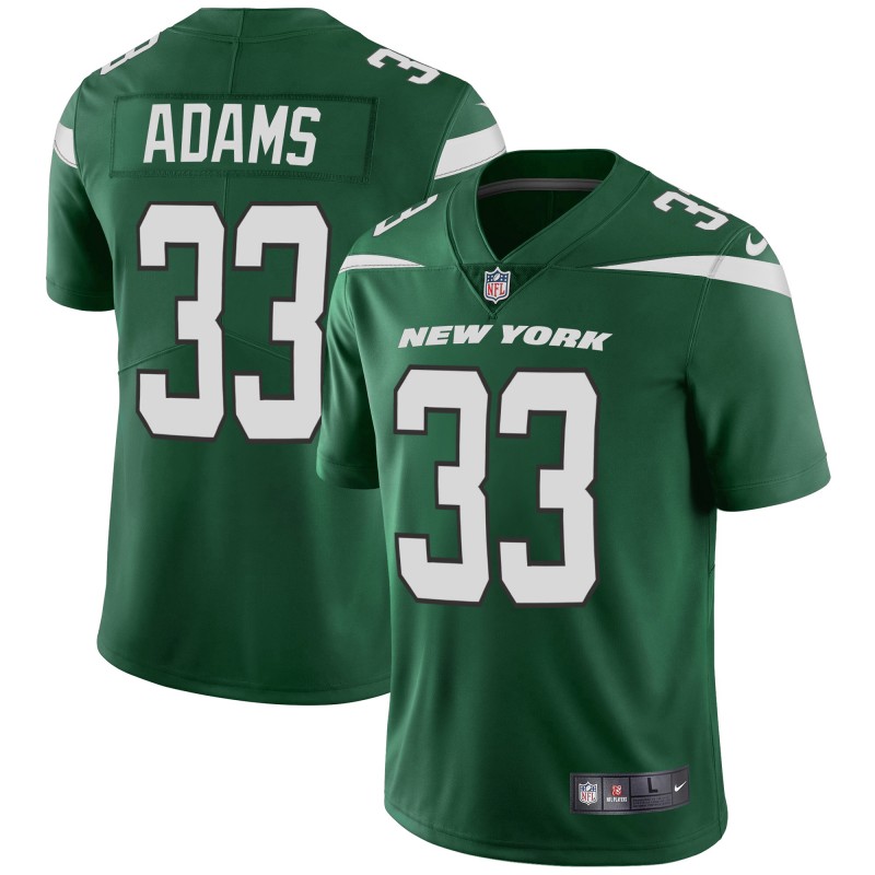 Men's New York Jets #33 Jamal Adams Green Vapor Untouchable Limited Stitched NFL Jersey