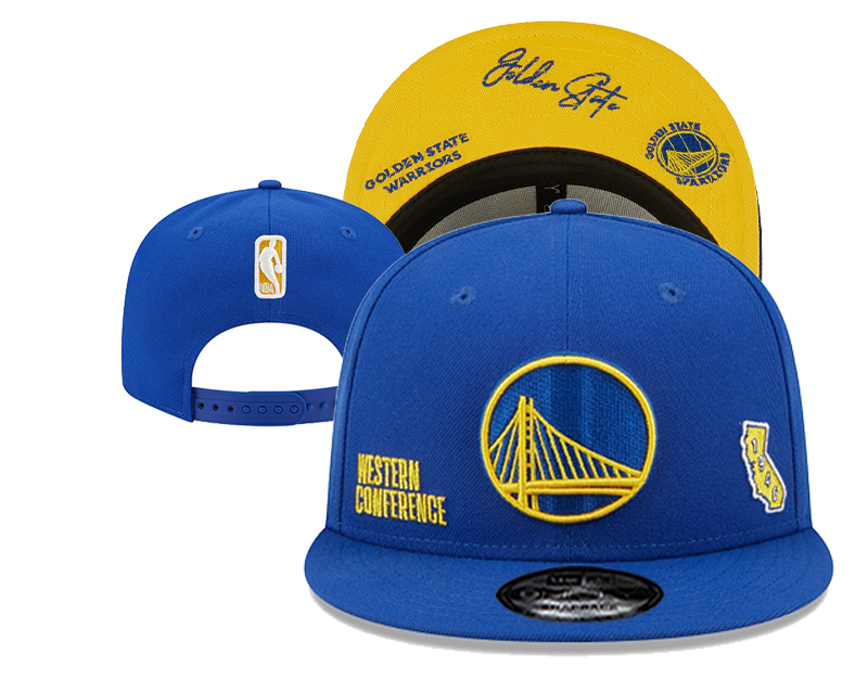 Golden State Warriors Stitched Snapback Hats 080