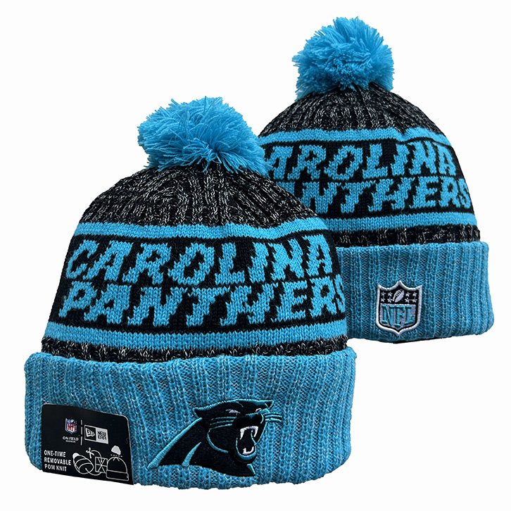 Carolina Panthers Knit Hats 022