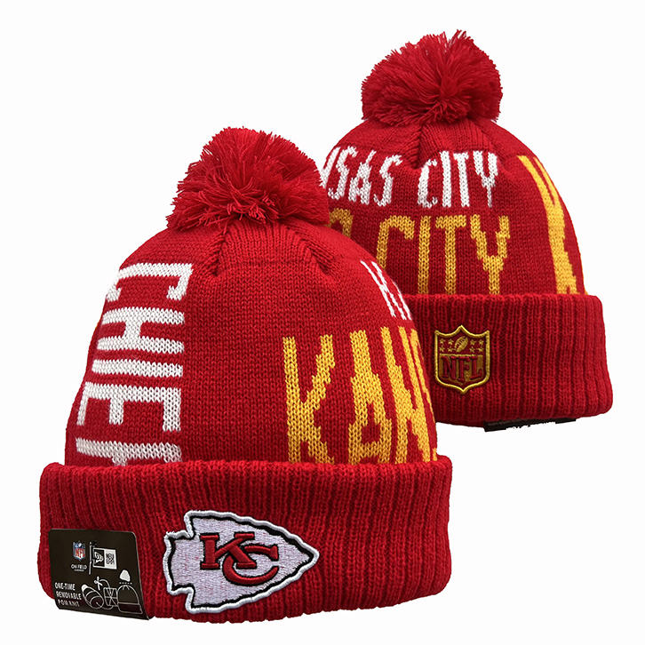 Kansas City Chiefs Knit Hats 030