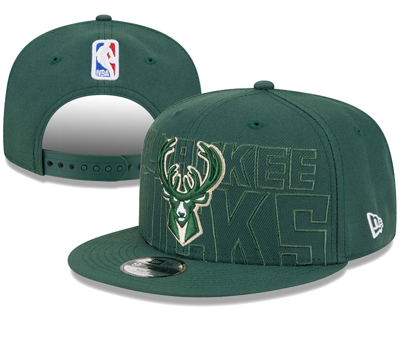 Milwaukee Bucks Stitched Snapback Hats 001