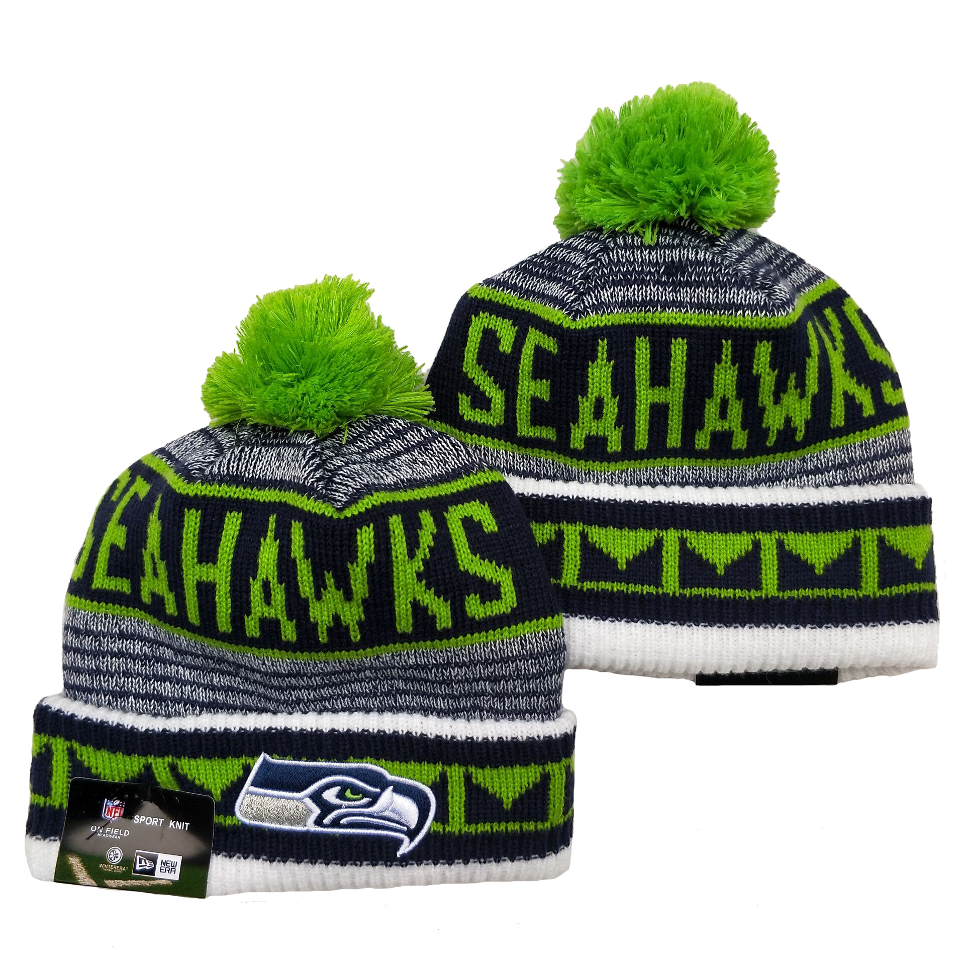 Seattle Seahawks Knit Hats 053