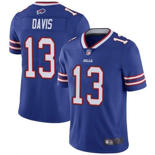 Men's Buffalo Bills #13 Gabriel Davis Blue NFL Vapor Untouchable Limited Stitched Jersey