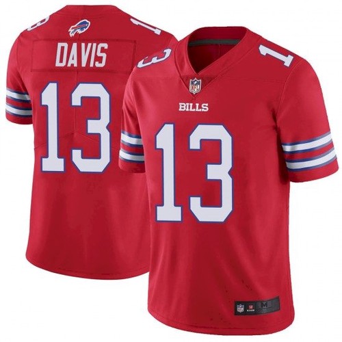 Men's Buffalo Bills #13 Gabriel Davis Red NFL Vapor Untouchable Limited Stitched Jersey