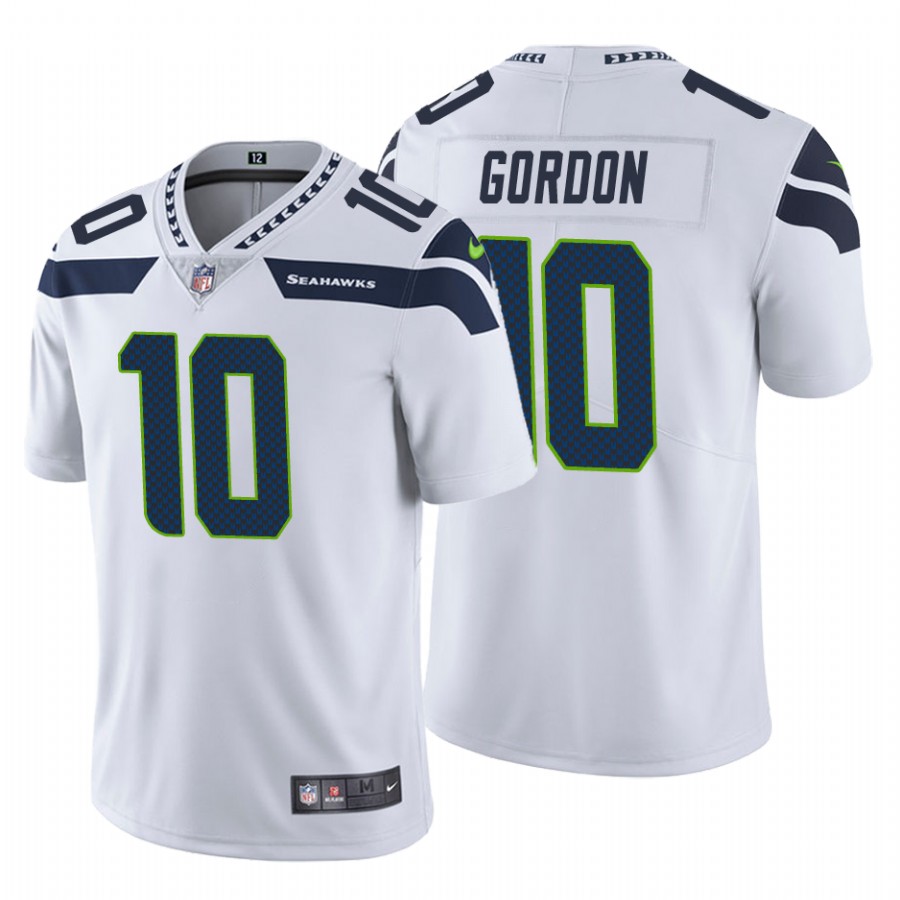 Men's Seattle Seahawks #10 Josh Gordon White NFL Vapor Untouchable Limited Stitched Jersey