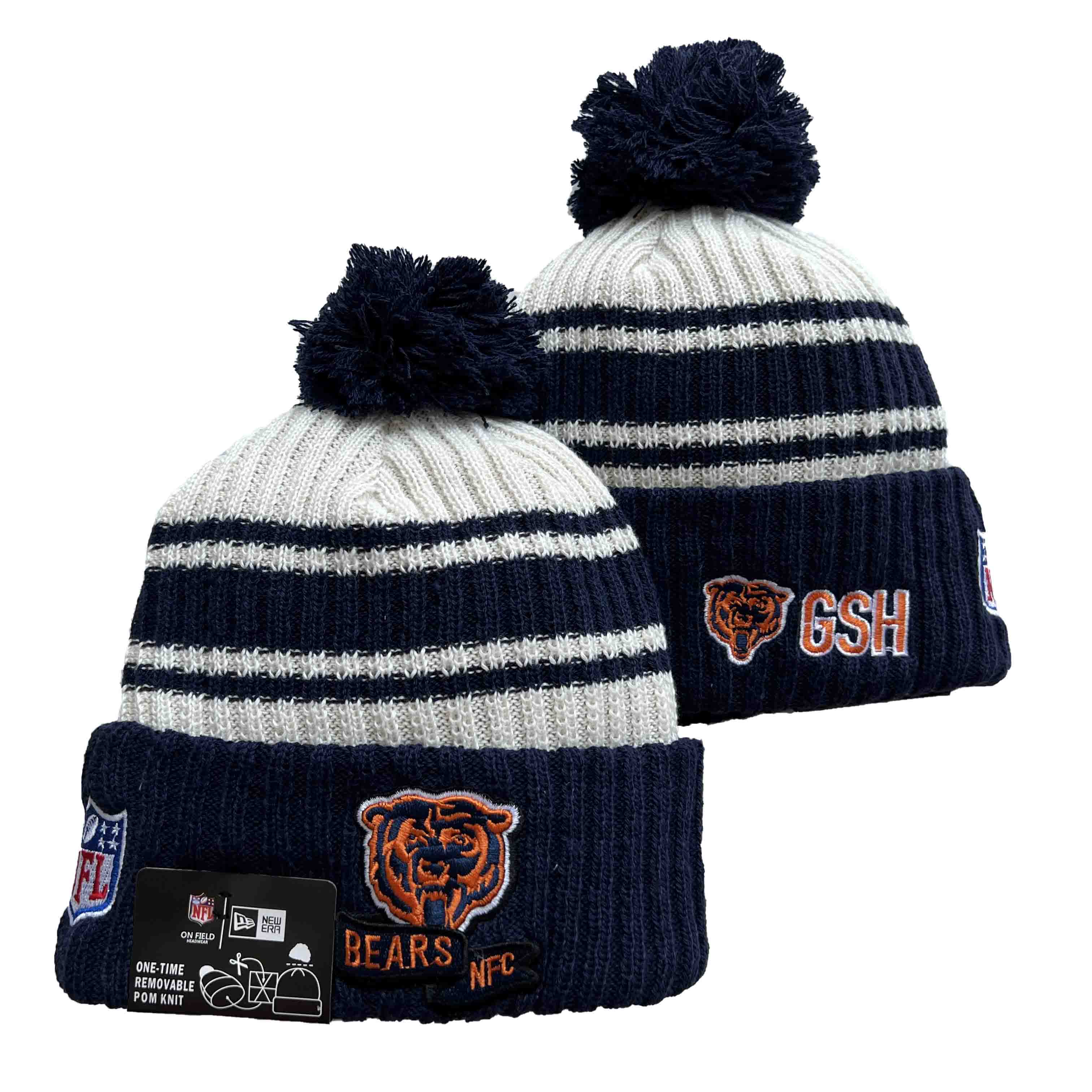 Chicago Bears Knit Hats 020
