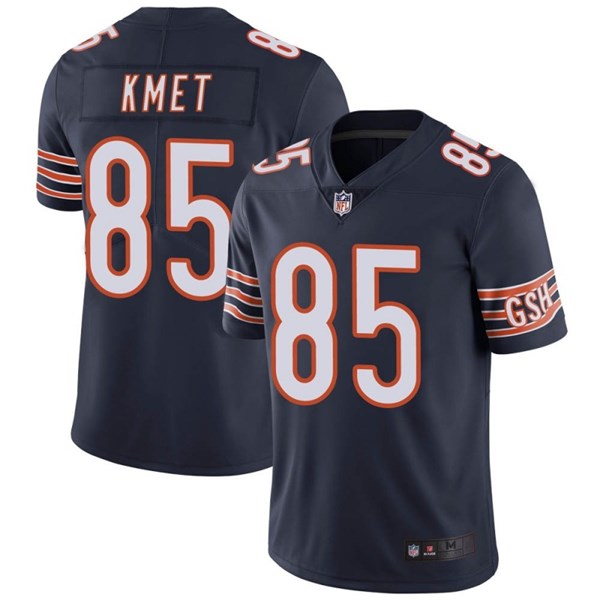 Men's Chicago Bears #85 Cole Kmet Navy NFL Vapor Untouchable Limited Stitched Jersey