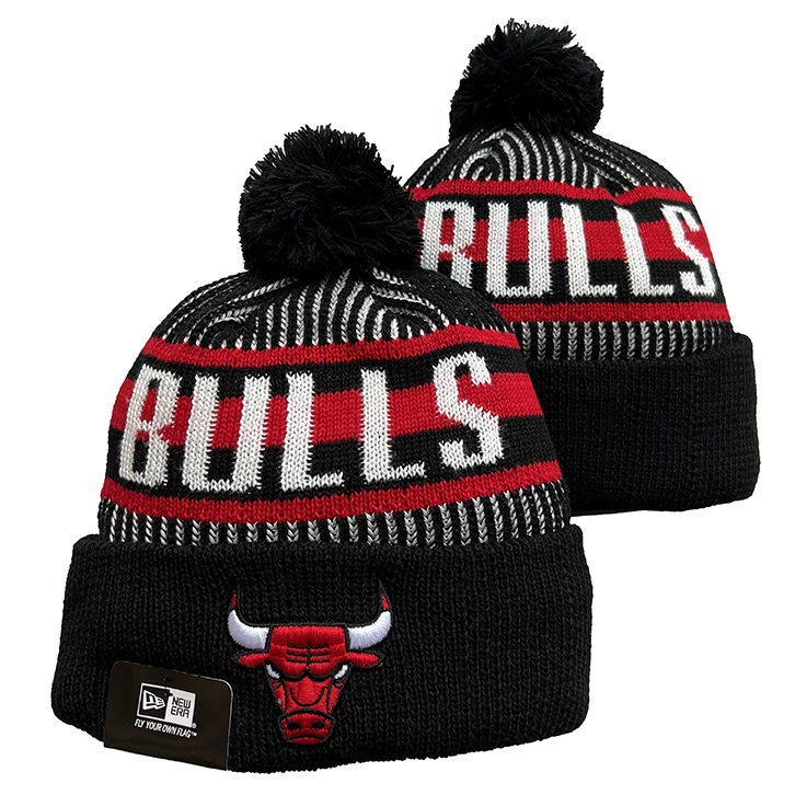 Chicago Bulls Knit Hats 0015