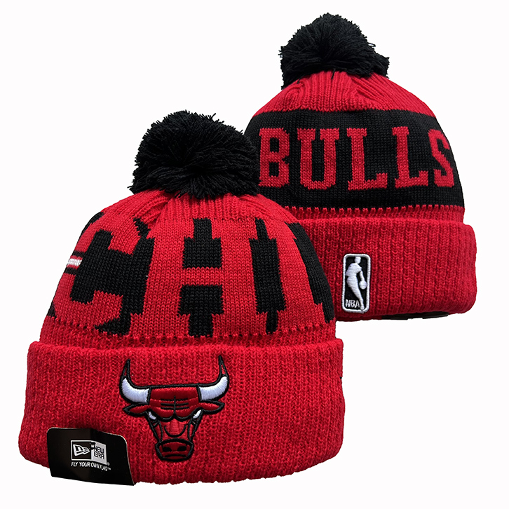 Chicago Bulls Knit Hats 0012