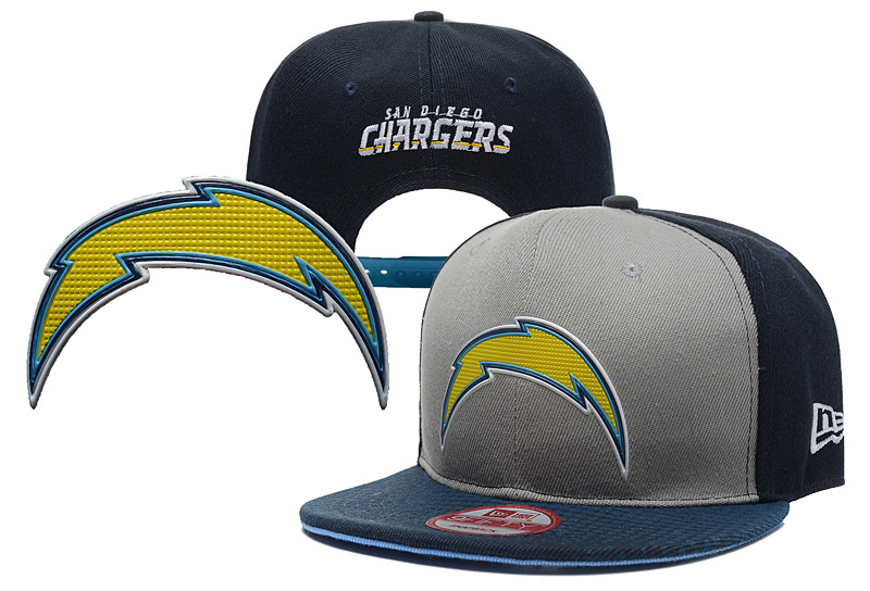 Los Angeles Chargers Stitched Snapback Hats 015