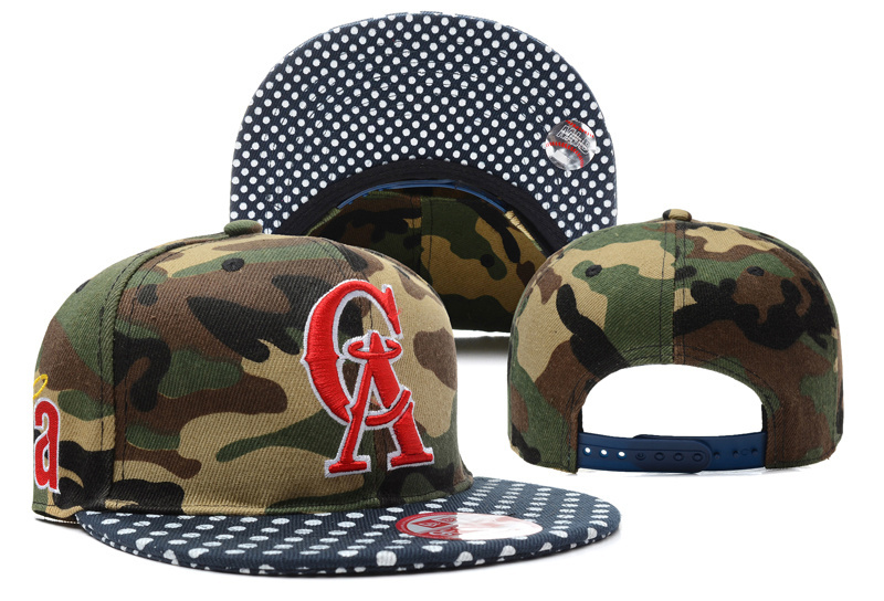 MLB Los Angeles Angels Stitched Snapback Hats 001