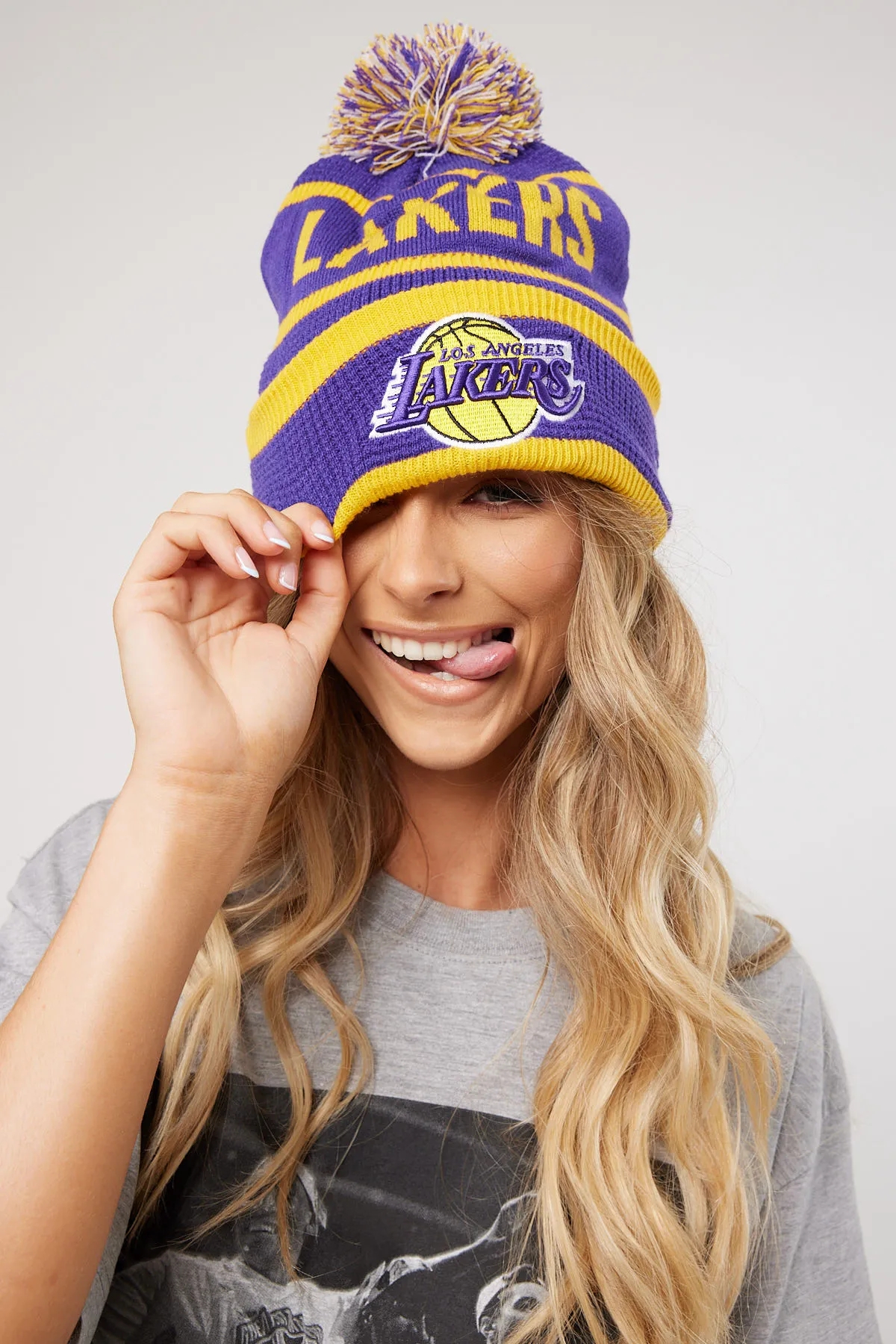 Los Angeles Lakers Kint Hats 015