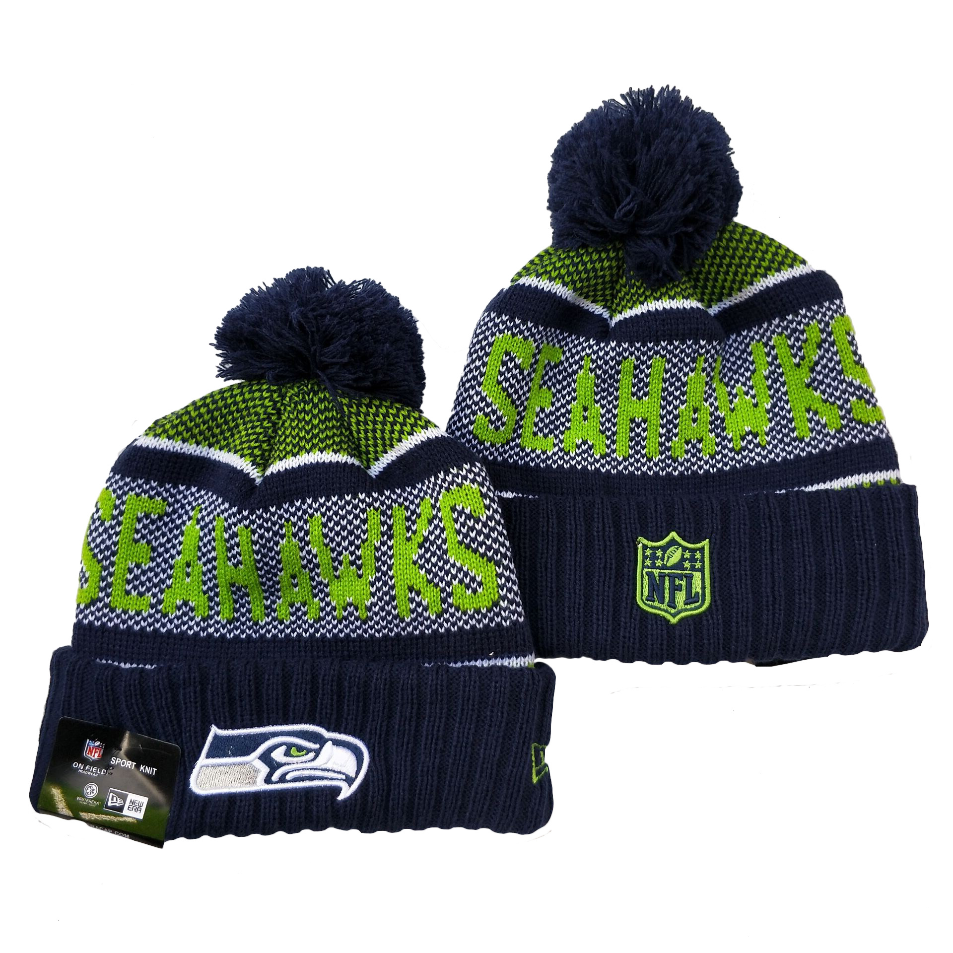 Seattle Seahawks Knit Hats 043
