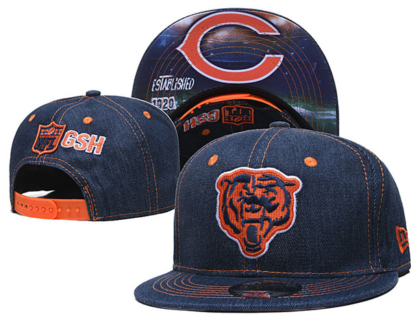 Chicago Bears Stitched Snapback Hats 001