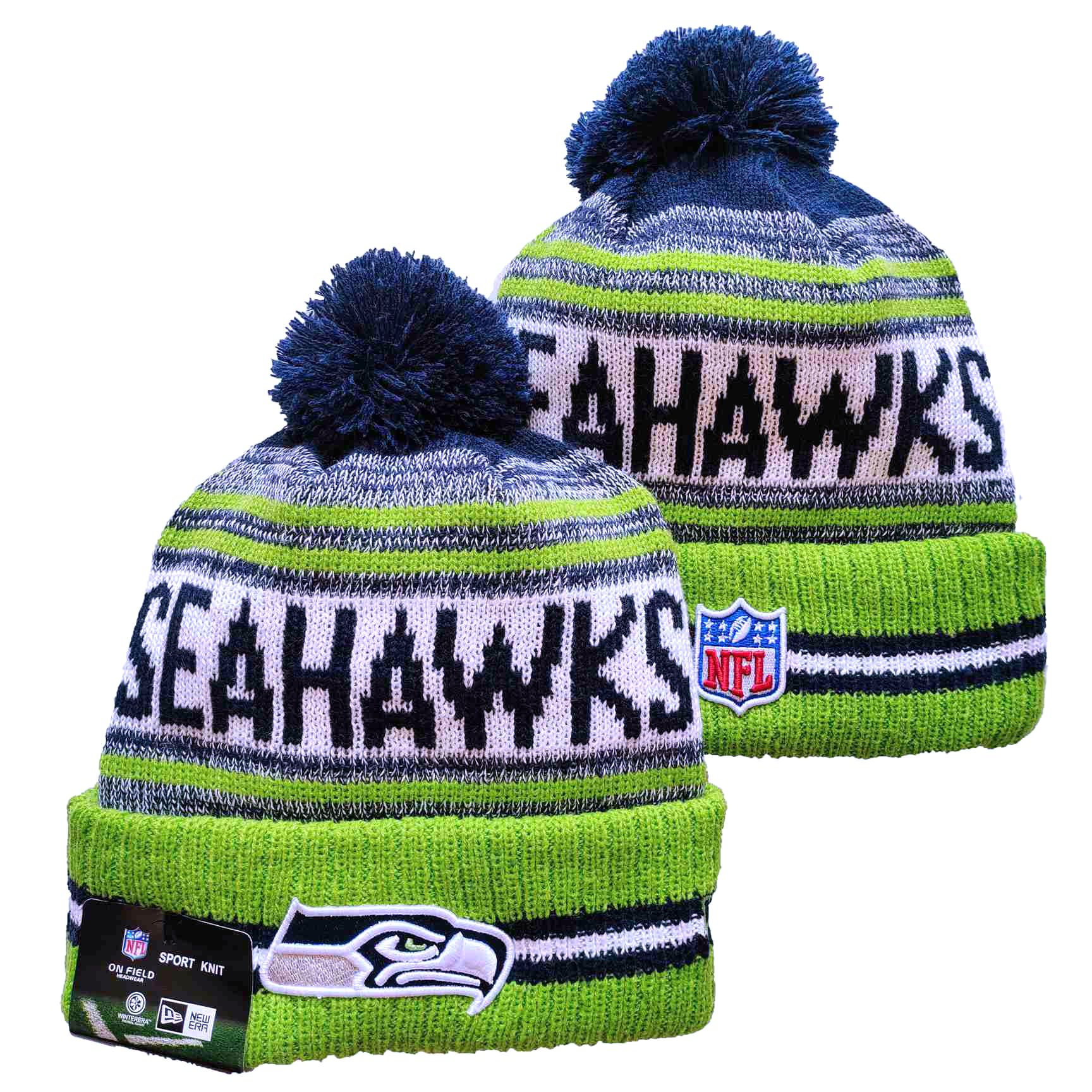 Seattle Seahawks Knit Hats 048