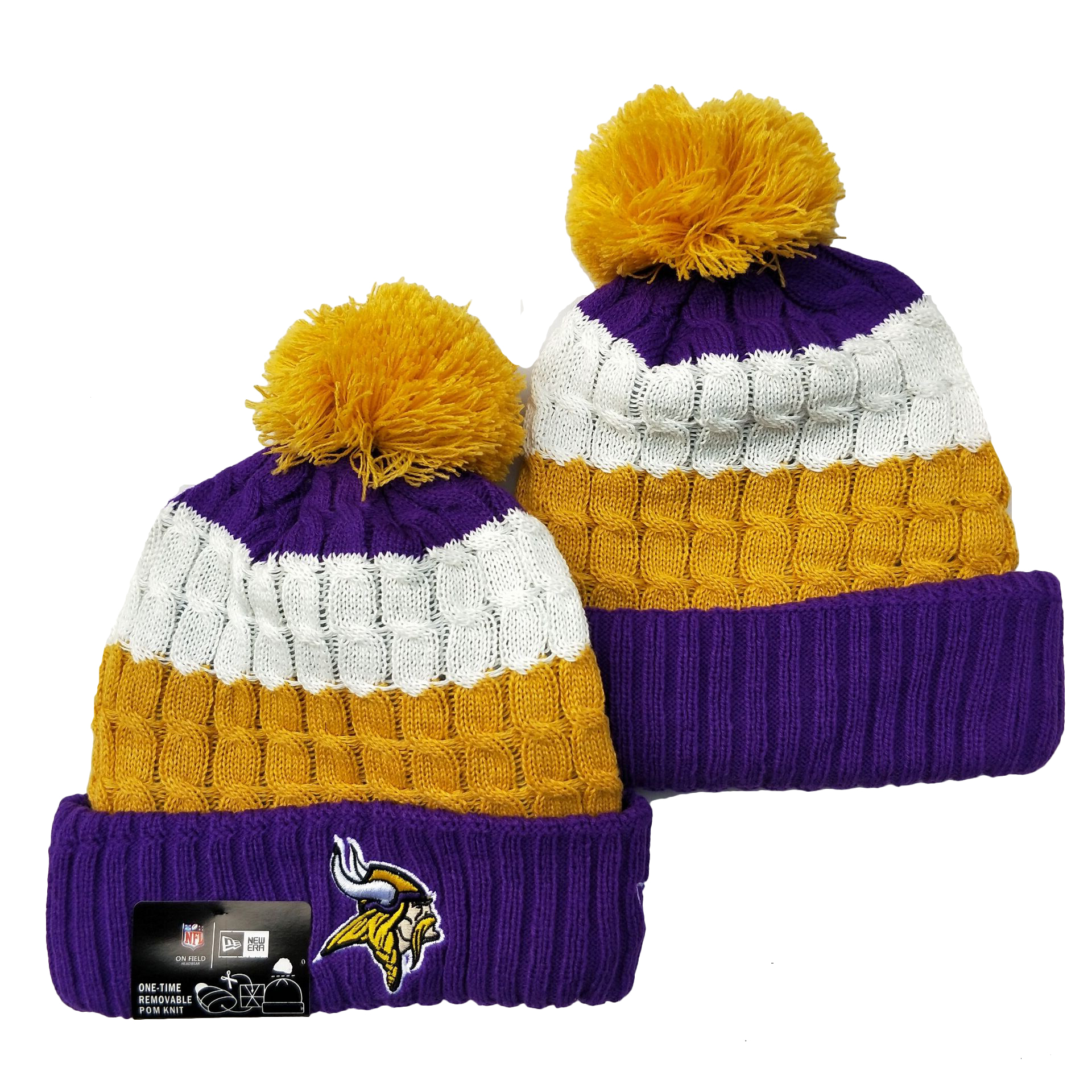 Minnesota Vikings 2021 Knit Hats 023