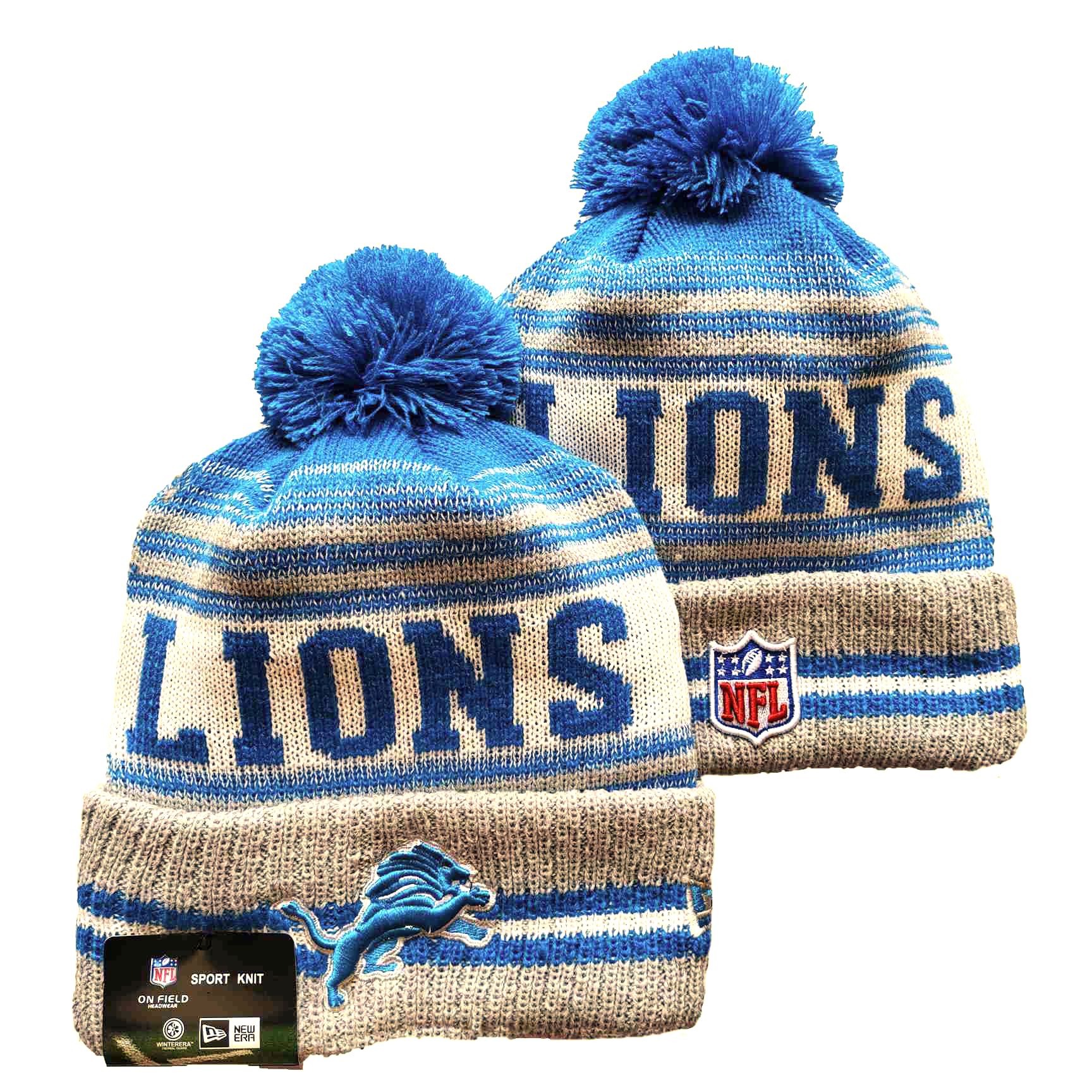 Detroit Lions Knit Hats 052